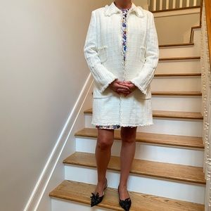 DANA BUCHMAN OPEN FRONT COAT